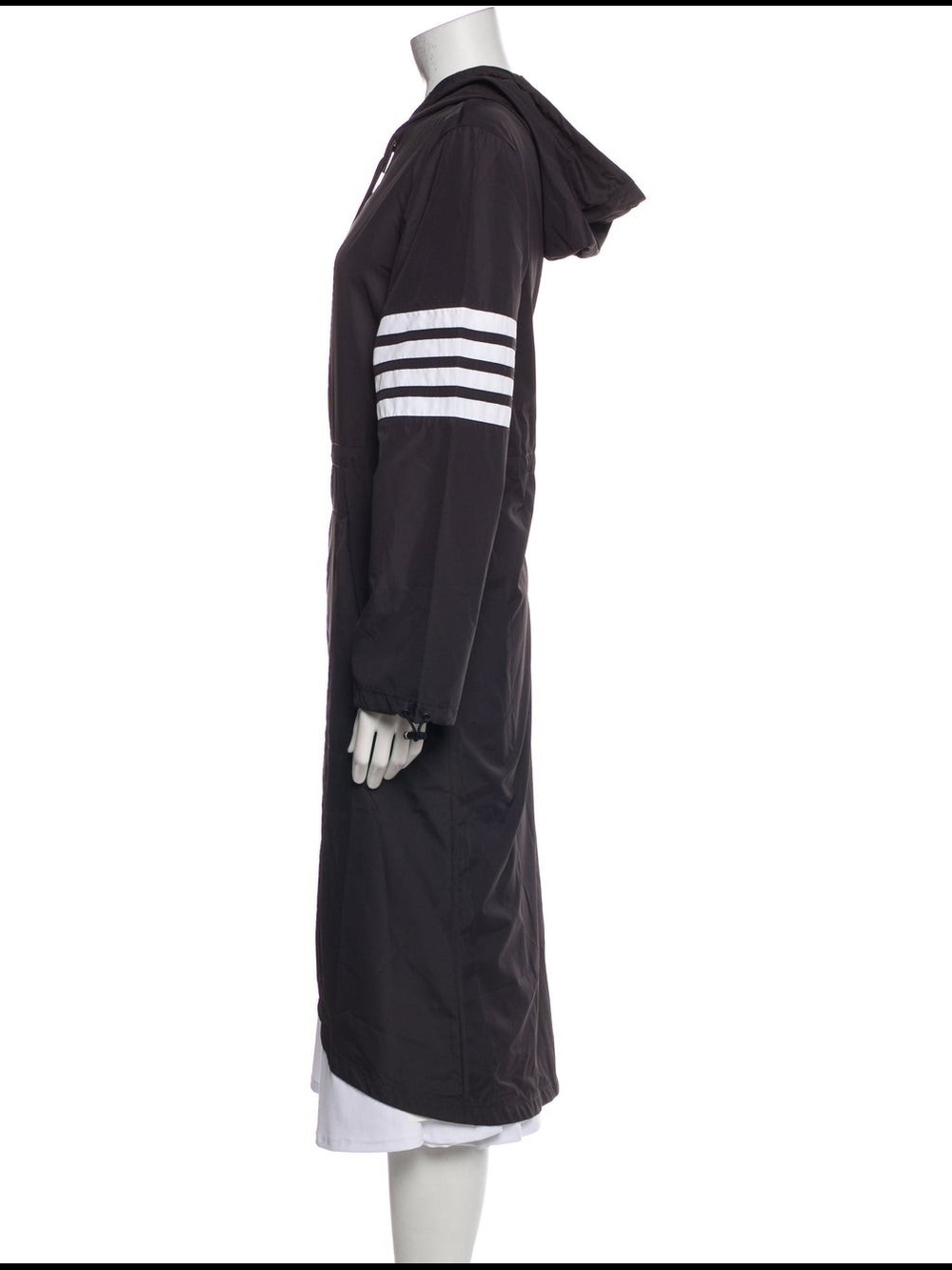 Thom Browne Black Hooded Windbreaker - Picture 4 of 9